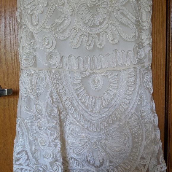 JS Collections ivory soutache dress midi - Picture 6 of 6